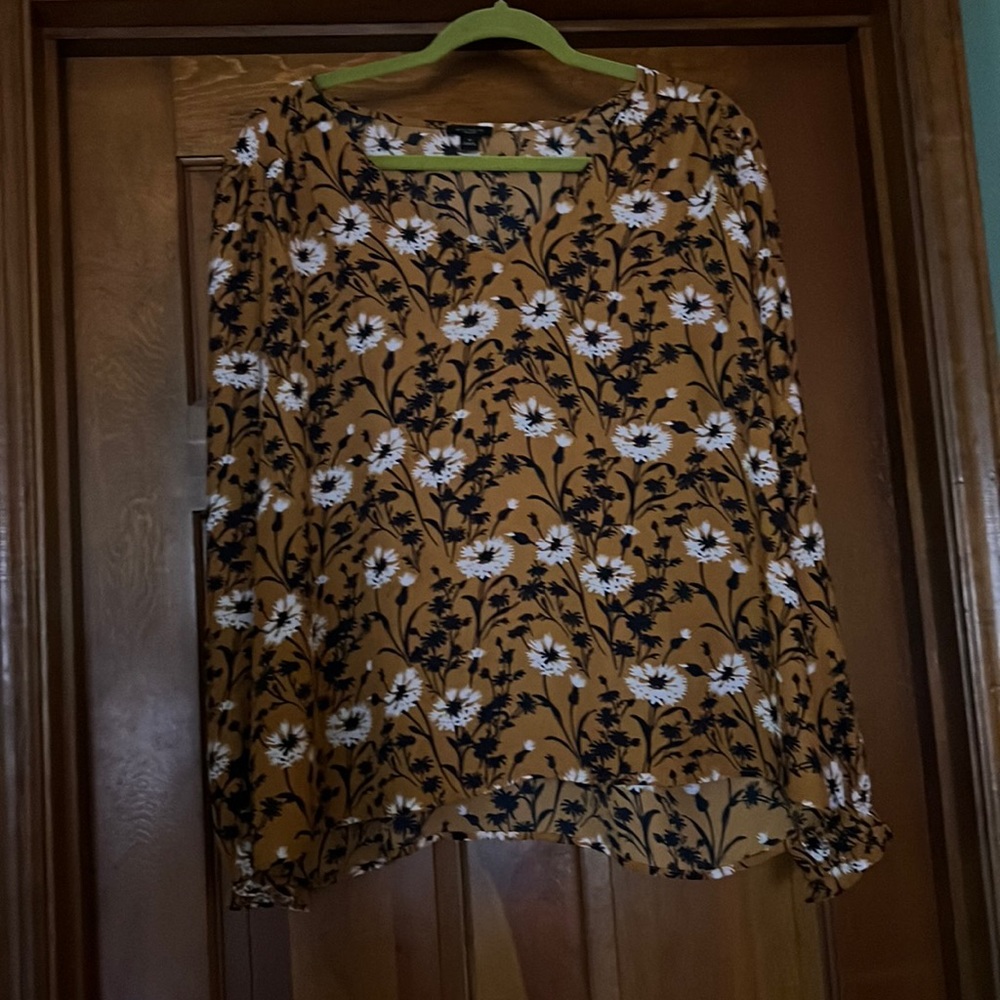 Ann Taylor Factory Autumn Blouse